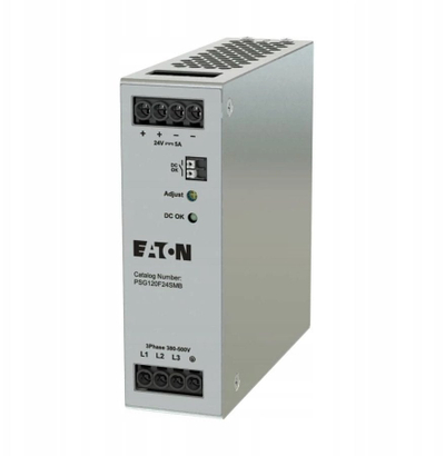 Furnizim energjie trefazor Eaton EP-401398, 120W, 24V DC, gri