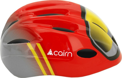 Helmetë biçiklete Cairn Earthy, me plot vrima ajrimi, për kalamaj, e kuqe