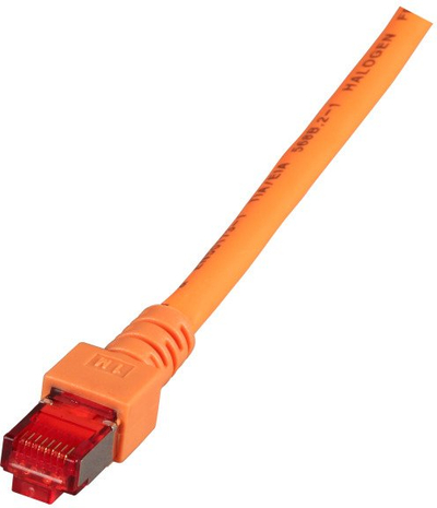 Кабел за мрежа EFB Elektronik RJ45, Cat.6 S/FTP, 25m, портокалов