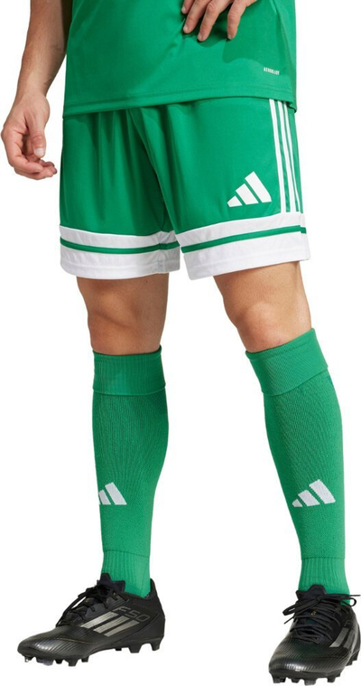 Pantallona të shkurtra adidas Squadra 25 M JN7482, për burra, Aeroready, të bardha
