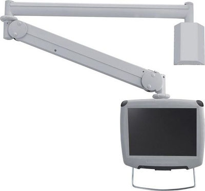 Krah muri për monitor mjekësor Neomounts FPMA-HAW100HC, 10-32", me rregullim lartësie 0-170 cm, i bardhë