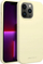 Këllëf silikoni Roar Futera Cloud Skin për iPhone 13 Pro, i hollë, kapet dhe me karikim wireless, ngjyrë e verdhë e çelët