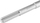 Daltë Graphite, 100 x 450 mm, e hirtë