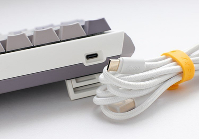 Tastierë gaming Ducky One 3 Mini Mist Grey, mekanike MX Speed Silver, RGB, gri