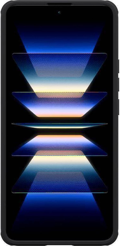 Këse telefoni NILLKIN CamShield Pro për Xiaomi Poco F5 F5 Pro, mbrojtëse, me kapak kamere që rrëshqet, e zezë