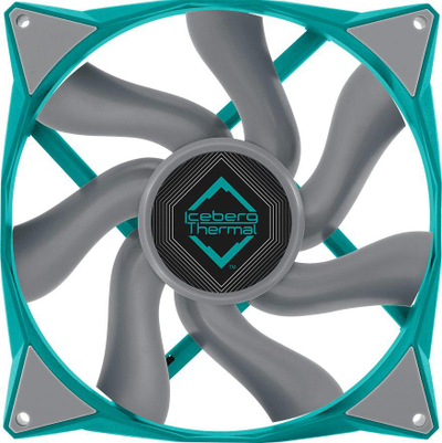 Ventilator IceGALE Xtra, 140 mm, i gjelbër