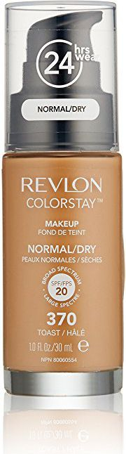 Fondatinë Revlon ColorStay për lëkurë normale dhe të thatë 370 Toast, 30ml, SPF 15