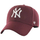 Капа бејзбол 47 Brand New York Yankees MVP, со велкро, бордо