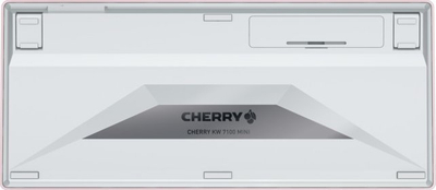 Tastierë CHERRY KW 7100 MINI BT, Bluetooth, AZERTY frëngjisht, rozë