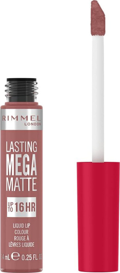 Кармин Rimmel Lasting Mega Matte течен кармин Blush, 7.4 ml, мат ефект, розова
