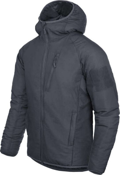 Jakne Helikon Wolfhound Hoodie, madhësia S, për dimër, gri e errët