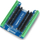 Pllakë zgjeruese Sb Components Terminal GPIO, për Raspberry Pi Pico, me vidha terminale, blu