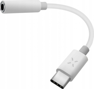 Adapter për kufje FIXED Fixed Link FIXL-CJD-WH, USB-C në 3.5mm, i bardhë
