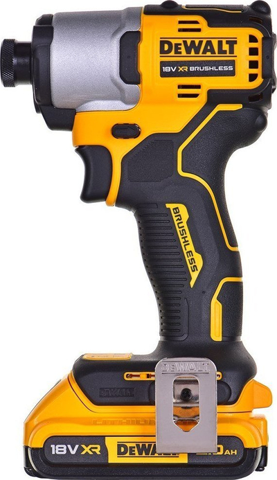 Vidë goditëse Dewalt XR DCF840D2T, 18V, 2Ah Li-Ion, e verdhë