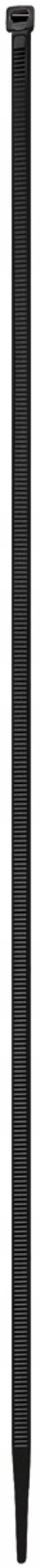 Lidhëse kabllosh DONAU TECH 400x4.8mm, 100 copë, najlon, e zezë