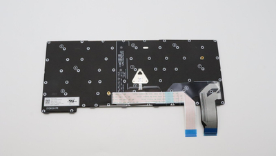 Tastierë Lenovo 5N21H77217 për laptop, pjesë origjinale, e zezë