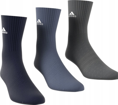 Çorape sport Adidas Performance Cushioned Crew Socks IP2634, 3 palë, të mbushura, me ngjyra