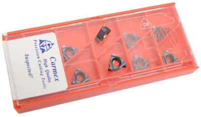 Insert prarimi Carmex 22 ER 5.5 ISO BMA, hap 5.5 mm, PVD TiAlN, gri