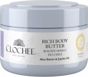 Vaj trupi Clochee Simply Organic, ushqyes, 250ml