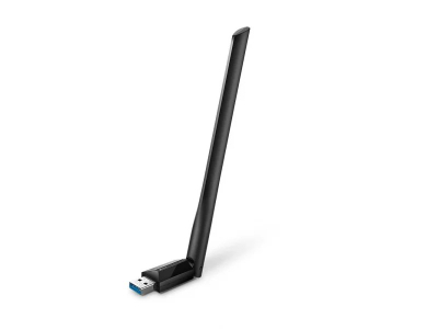 Мрежна Wi-Fi картичка TP-Link Archer T3U Plus, USB, AC1300, Dual Band, црна