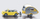 Set lodrash Siku Car with Camping Trailer 1629, makinë metalike me karvan kampimi, shumëngjyrësh