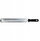 Rrallëzë kuzhine Tomgast Fine Narrow, inox 18/10, 22 x 3.5 cm, e zezë
