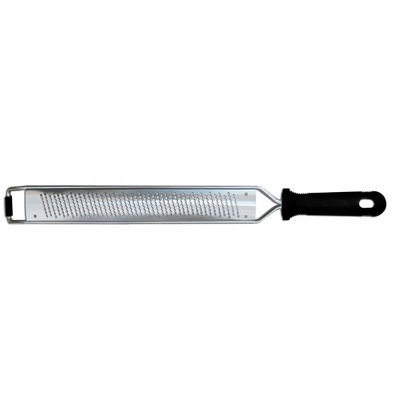 Rrallëzë kuzhine Tomgast Fine Narrow, inox 18/10, 22 x 3.5 cm, e zezë