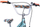 Biçikletë për kalama Huffy So Sweet 20", për goca, me zile, blu Sea Crystal