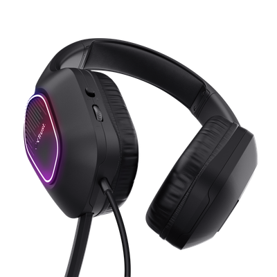 Kufje gaming Trust GXT 416 ZIROX, 50mm, me mikrofon, shumëngjyrëshe