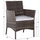 Set kopshti lounge 4-pjesësh Stasia (HM6089.02), gri/ bezhë