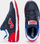 Atlete futsalli për kalamaj Joma Top Flex 2243 IN Jr, për indoor, me shollë gome, blu navy me të kuqe
