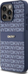 Mbulesë telefoni DKNY DKHCP15XPRTHSLB, për iPhone 15 Pro Max 6.7", lëkurë eco, blu