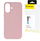 Kapak telefoni Wozinsky Silicone Case për Samsung Galaxy S25, silikon i butë e fleksibël, që s’gërvishtet kollaj, rozë