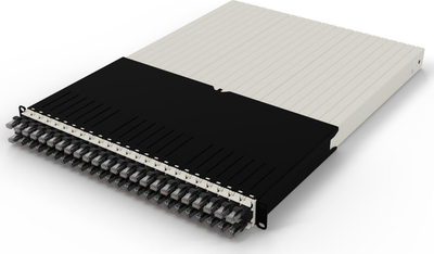 Sistem për mbajtje kabllosh PATCHBOX .one 30RU, 24x UTP Cat.6a, i zi