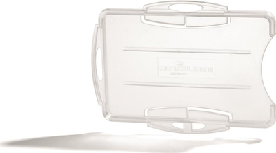 Kuti për karta ID Durable 891919, për dy karta 54 x 85 mm, set 10 copë, transparente