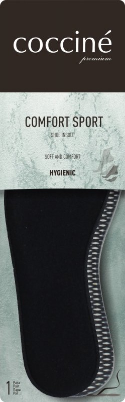 Shtroja sportive për këpucë Coccine Premium Comfort Sport 665-26-02, memory foam, nr 43/44