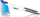 Syze sportive 100% Speedcraft SL, lente HiPER Blue Mirror, të bardha