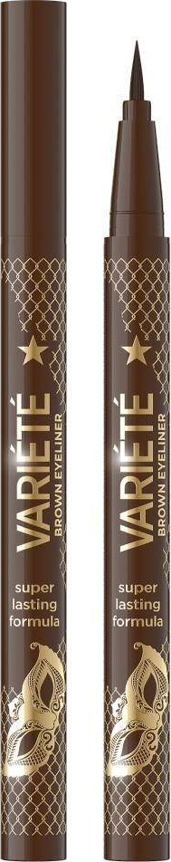 Lajner stilolaps Eveline Cosmetics Variete, ngjyrë kafe