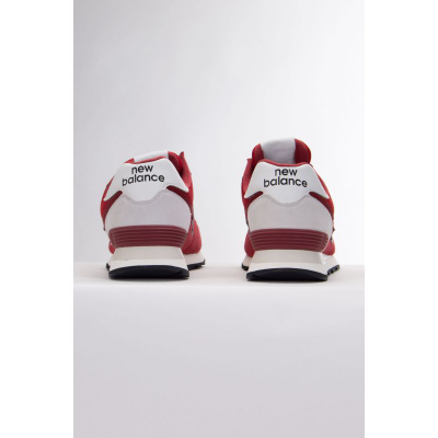 Atlete New Balance 574, të kuqe me të bardhë