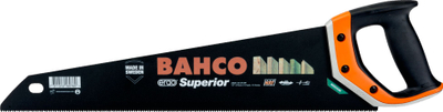 Sharrë dore Bahco Superior BAH2600-22-XT-HP, 550mm, për dru, e zezë