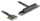 Adapter i brendshëm DeLOCK 81295, Mini PCI Express n’ PCIe, i zi