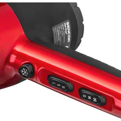 [OUTLET] Tharëse për flokë Sencor SHD 6701RD, e kuqe 