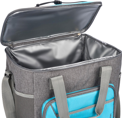 Çantë termike Meteor Frosty 74641, 30L, palosëse, gri me blu