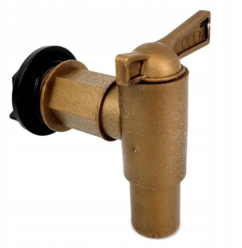 Rubinet për ujë shiu Garantia, 3/4", plastik, ngjyrë ari antik