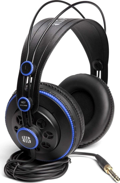 Kufje profesionale PreSonus HD7, me kabllo, monitorim studio, të zeza