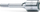 Бит клуч Бета Алатки 920ME, 1/2\", хексагон 5mm, портокалов