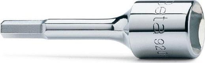 Бит клуч Бета Алатки 920ME, 1/2\", хексагон 5mm, портокалов
