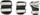 Set mbrojtës Nils Extreme H704, 6 pjesë, për të rritur, gri