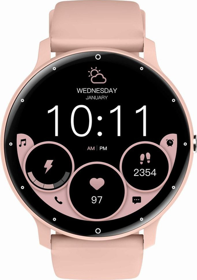 Ora e zgjuar Gravity GT1 7 Pro, ekran 1.39", Bluetooth 5.2, e zezë
