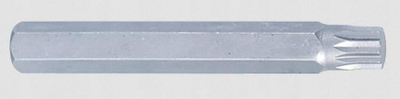 Bit i gjatë Torx King Tony 10mm T20, 80mm, ngjyrë argjendi